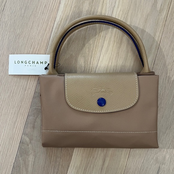 NWT Longchamp Le Pliage Beige 18" Large Travel Bag - Picture 4 of 6